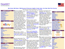 Tablet Screenshot of dejanet.com